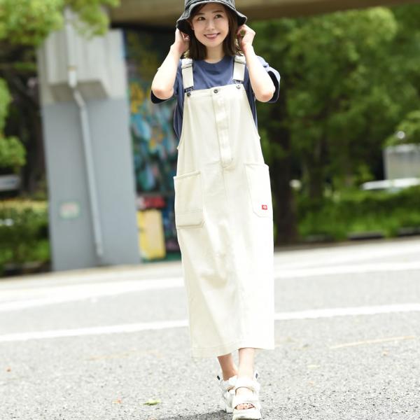Dickies（ディッキーズ） ジャンパースカート レディース 綿100% 長さ