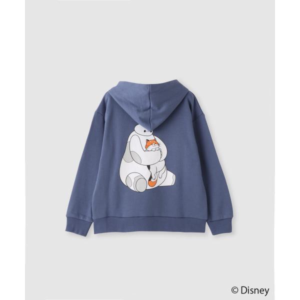 Disney ディズニー 『ベイマックス』/パーカー 子供服 男の子 女の子 キッズ 裏毛 ジップパーカー トップス