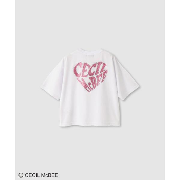 CECIL McBEE セシルマクビー Tシャツ 子供服 女の子 キッズ 半袖 ラインストーン キラキラ トップス 爆買