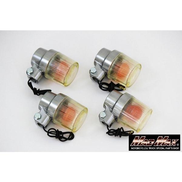 MAD MAX MADMAX 汎用 丸型ヨーロピアンウインカー 4個セット