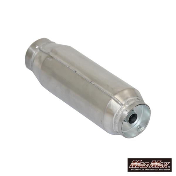 g*u様 40%オフ!! 汎用 アルミ製 モナカ管サイレンサー 70Φ madmax_mm10-m001-01