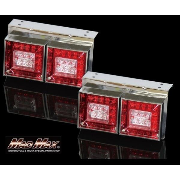 ヒデさん　専用商品 LEDテールランプ 赤/クリア 2個セット ヒデさん 専用商品 LEDテールランプ 赤/クリア 2個セット ヒデ