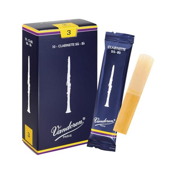 バンドーレン B♭クラリネットリード トラディショナル 3バンドーレン