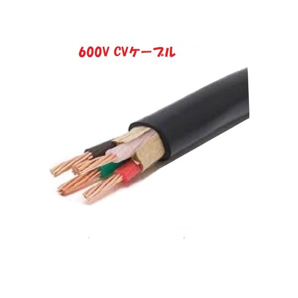 再再値引き！新品未使用CV5.5sq×3C 100m巻 CVケーブル maegawadenki2_cv0352