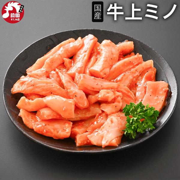 200g 特製 タレ漬け 牛上ミノ (冷凍) 牛ホルモン ホルモン ミノ 上みの タレ漬け
