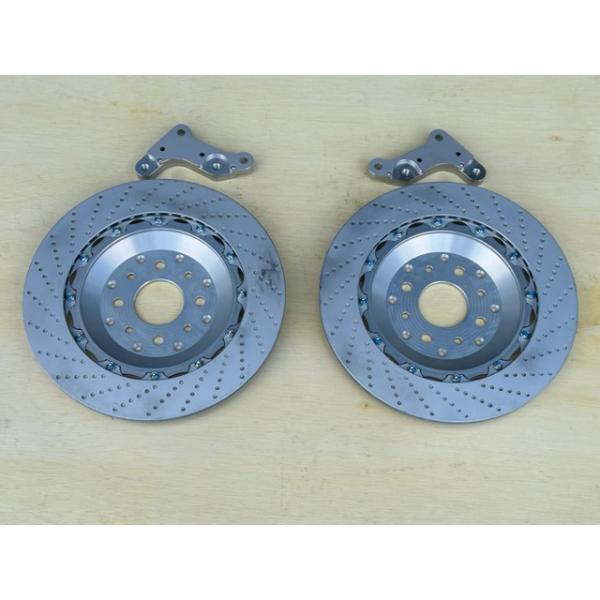 アバルト500/595用ビッグローター・キャリパーサポートセット