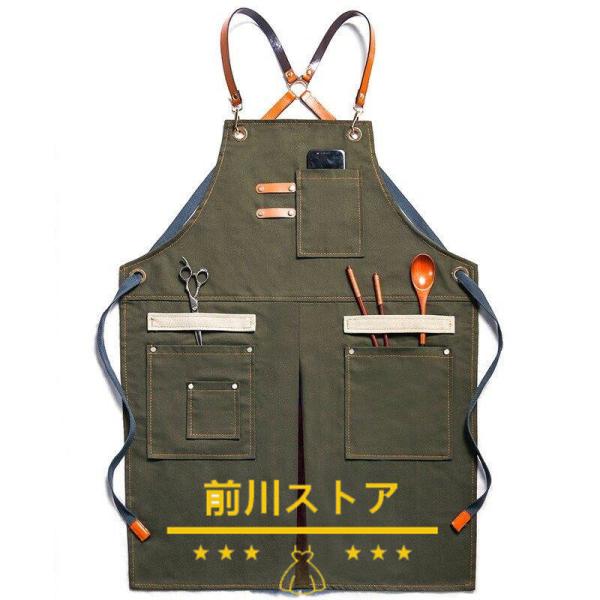 エプロン ワークエプロン ガーデニングエプロン 大きいサイズ おしゃれ カフェエプロン 作業服 作業着 レディース メンズ 農作業 北欧ナチュラル17送料無料 格安saleスタート