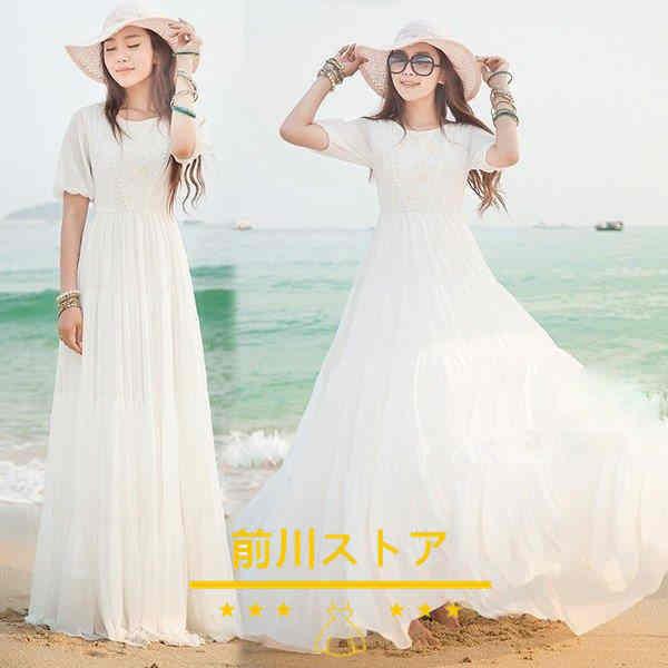 リゾートワンピ ワンピース 夏 ワンピース 春 リゾートワンピ マキシワンピ 白ワンピース ビーチ ワンピース 夏 リゾートワンピ 海 シフォンワンピ 新作 1116lyqqq739 前川ストア 通販 Yahoo ショッピング