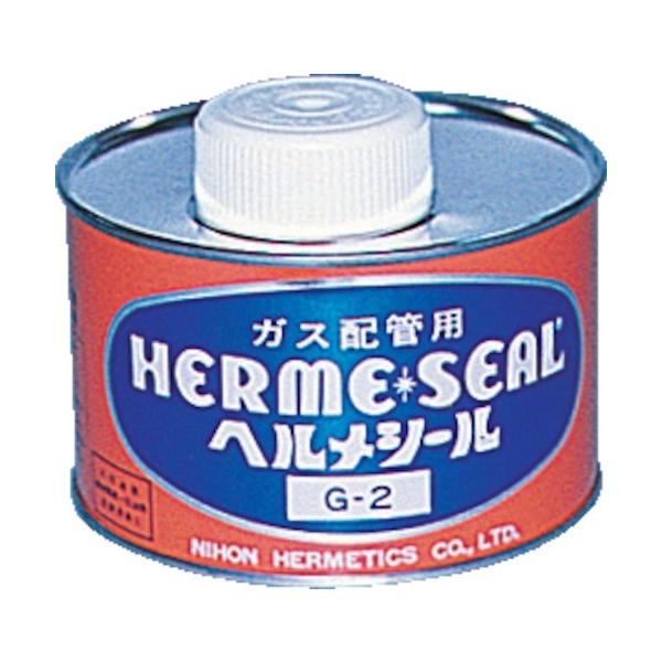 ＨＥＬＭ ガス配管用シール剤ヘルメシールＧ―２・５００ｇハケ付 G-2B