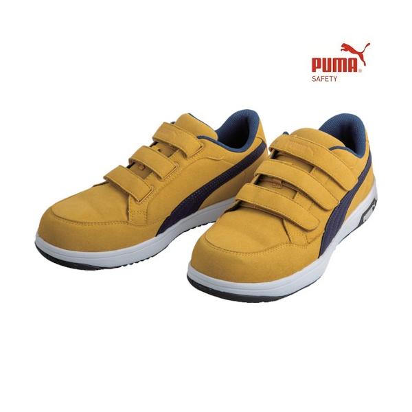 PUMA PUMA 安全靴 作業靴 エアツイスト2.0 キャメル ロー PUMA PUMA 安全靴 作業靴 エアツイスト2.0 キャメル ロー