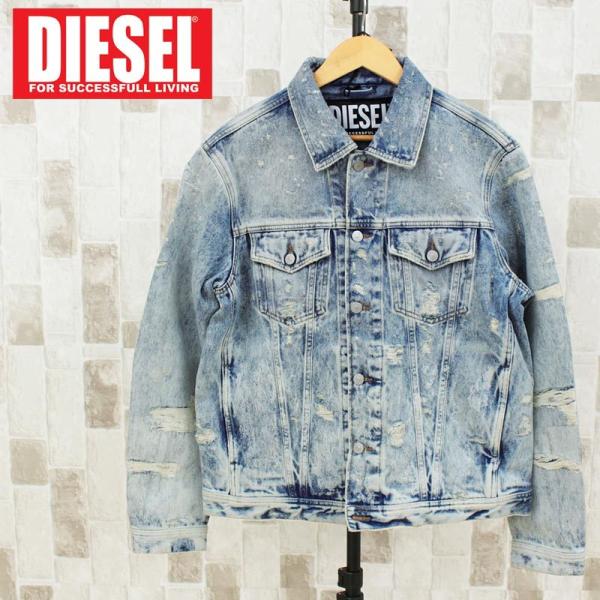 限定モデル DIESEL ディーゼル Gジャン ハードダメージリペア DIESEL ディーゼル メンズ ジャケット デニムジャケット