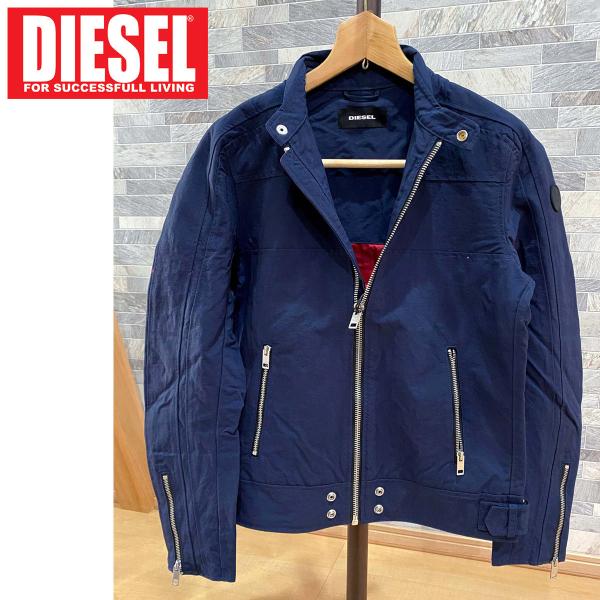 DIESEL シングルライダースジャケット DIESEL｜メンズ レザージャケット シングル ライダース