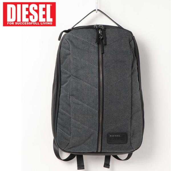 DIESEL（ディーゼル） インディゴデニム Vモチーフ バッグ バック