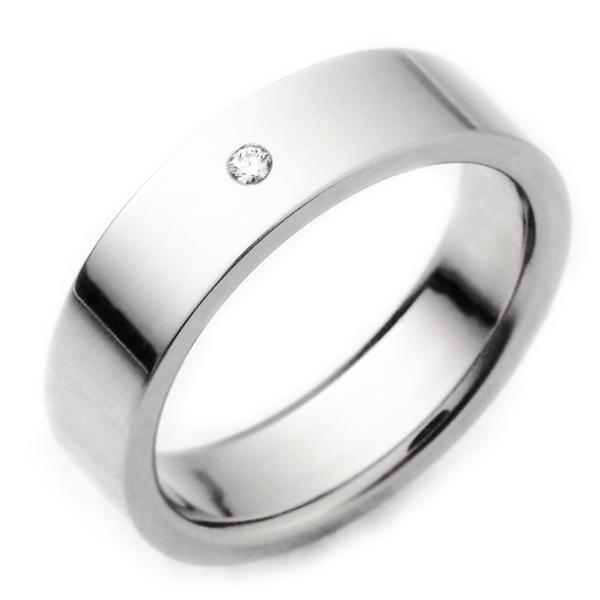 チタンリング ダイヤ0 01ct入 ペアリング マリッジリング 結婚指輪 製造販売 彫刻無料 Tirf05d Tirf05d マエストロ館 通販 Yahoo ショッピング