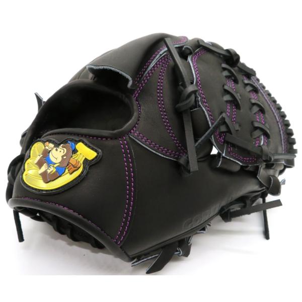 【ほぼ未使用】ごりら印　OBK 硬式 投手用 Nブラック（限定カラー） maesupo_bnn-obk-black3-lh