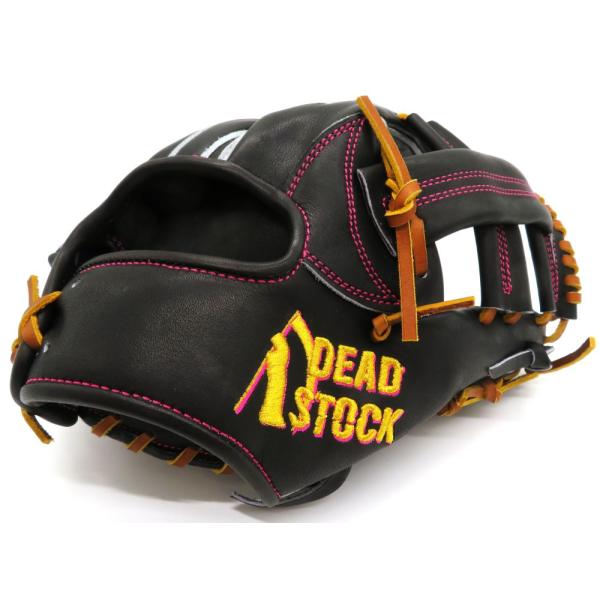 DEAD STOCK【デッドストック】 硬式内野手用グローブ DS-MK6S 硬式グラブ DEADSTOCK デッドストック 内野手用 クロスウェブ ゴールド