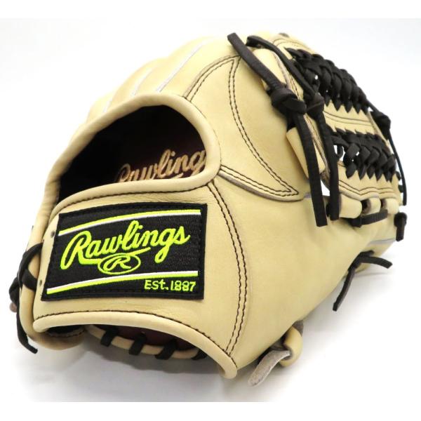 硬式グラブ ローリングス Rawlings HOH スペシャルオーダー マエスポセレクト 内野手用 N55 型 フィンガーシフト 設計 キャメル チョコレート紐 プレゼント付き