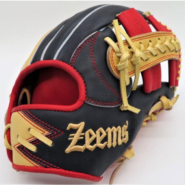 Zeems ジームス 三方親シリーズ 軟式内野用グローブ 限定 ジュニア軟式 グラブ 三方親シリーズ SJ型 内野 ジームス