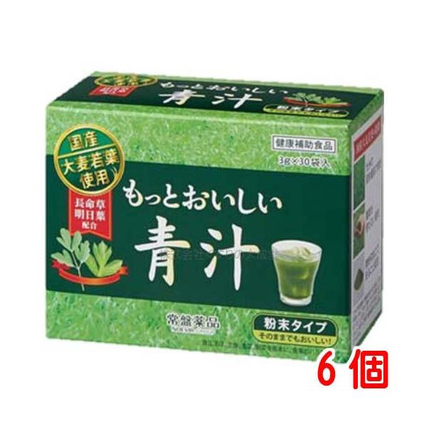 トキワもっとおいしい青汁 6個 常盤薬品 ノエビアグループ トキワ おいしい 青汁 :tokiwaoisiiaojiru6ko:まがぬまの店