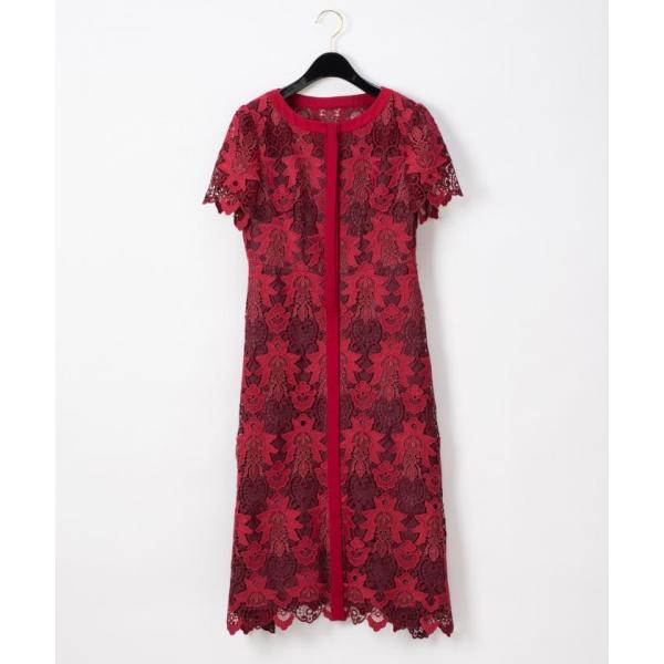 グレースコンチネンタル ワンピース レイヤードレースニットワンピース / GRACE CONTINENTAL | GRACE