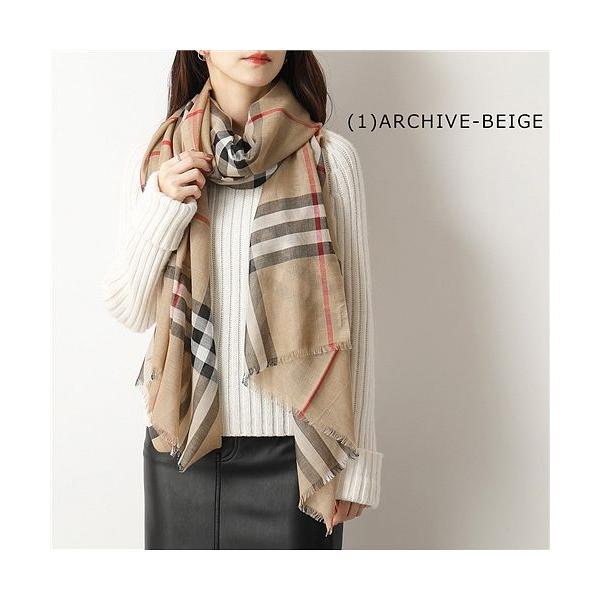大量注文受付 BURBERRY バーバリー スカーフ ストール シルク 箱