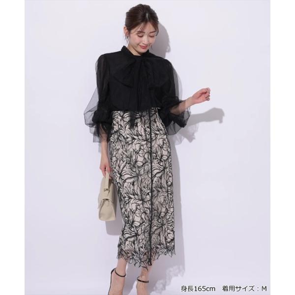 12周年記念イベントが アプワイザーリッシェ 刺繍タイトスカート yes