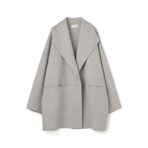 【美品】DES PRÉS デプレ　モヘアロングコート ワイドカラー DES PRES（デプレ） 【DES PRES】ダブルフェイスメルトンビーバー