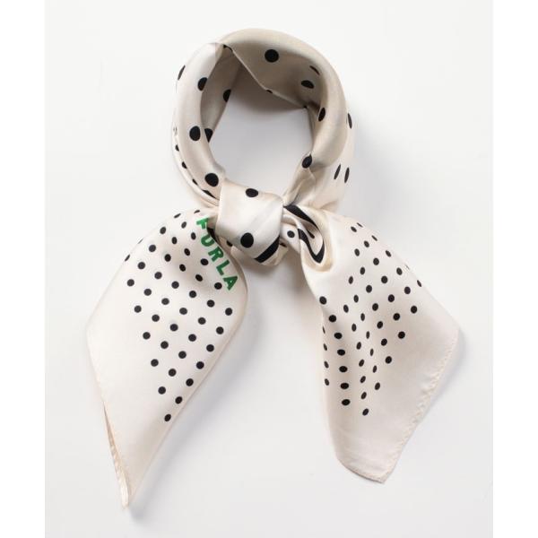 【大人上品】FURLAフルラ シルクスカーフ ドット FURLA 【フルラ】フルラ シルクプチスカーフ ドット : MAGASEEK