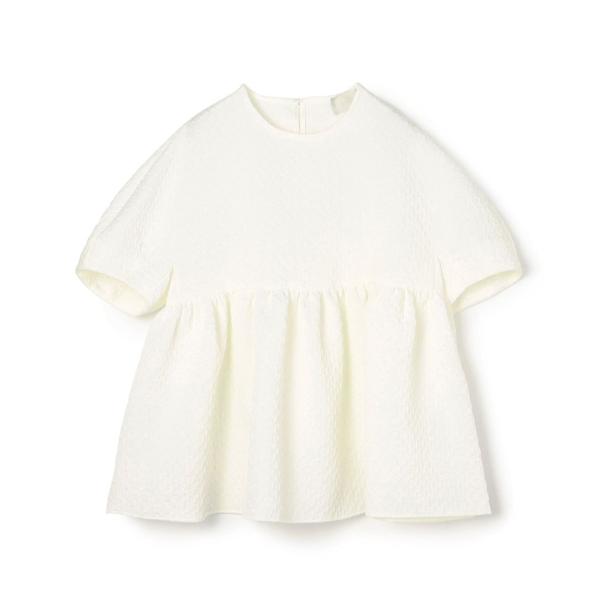 Ballsey 【Ballsey】ペイズリーマトラッセ ペプラムブラウス