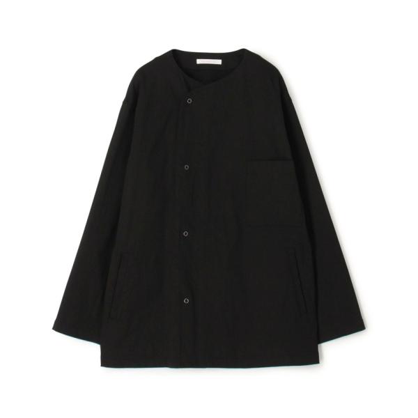 GALERIE VIE 【GALERIE VIE】ビスコースリネンストレッチ ノーカラー  