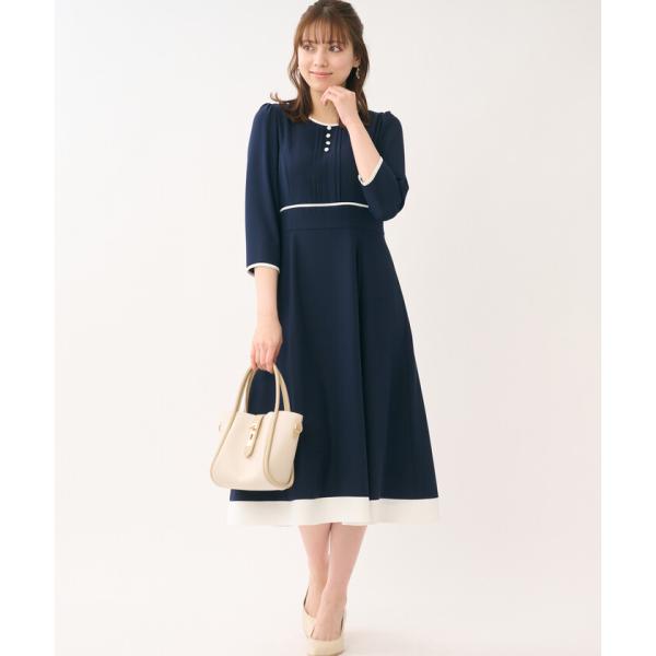 LAISSE PASSE 【レッセ・パッセ】フロントボタンバイカラー