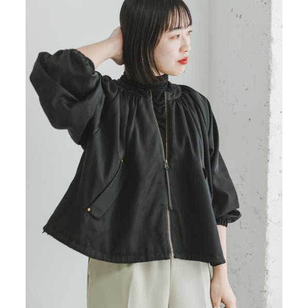 アーバンリサーチ　ラムレザーノーカラーブルゾン セール】 ノーカラーレザーブルゾン （その他アウター