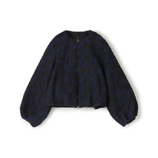 ♥美品 TOMORROWLAND COLLECTION ジップアップブルゾン TOMORROWLAND collection 【TOMORROWLAND collection】クロッケ