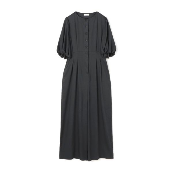 新品未使用 Ballsey セルロースツイル パフスリーブオールインワン Ballsey 【Ballsey】セルロースツイル パフスリーブ