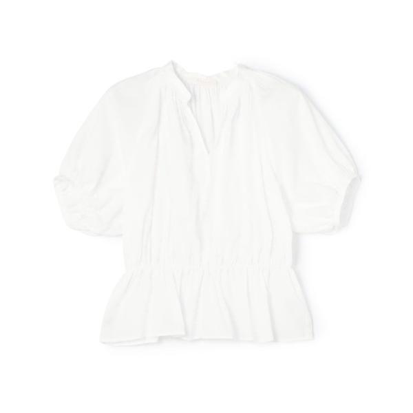 Ballsey 【Ballsey】シアーアムンゼン シャーリングブラウス