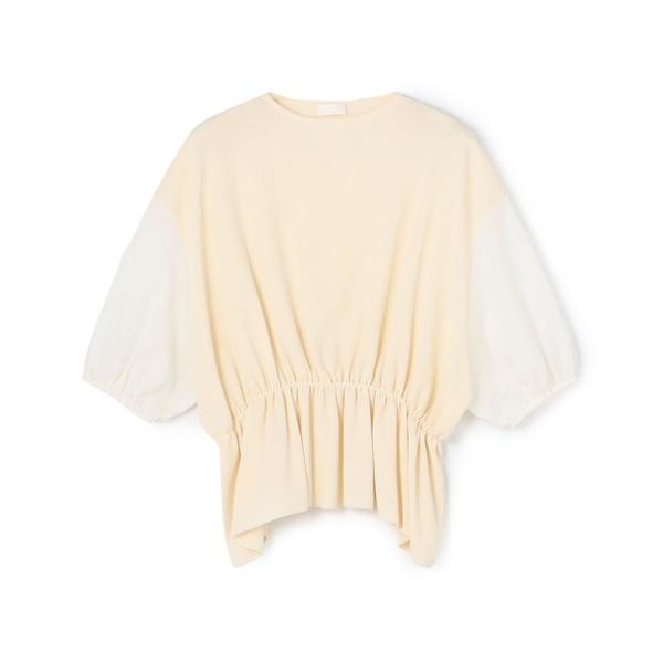 Ballsey（ボールジィ） 【Ballsey】ファブリックコンビ パフスリーブ