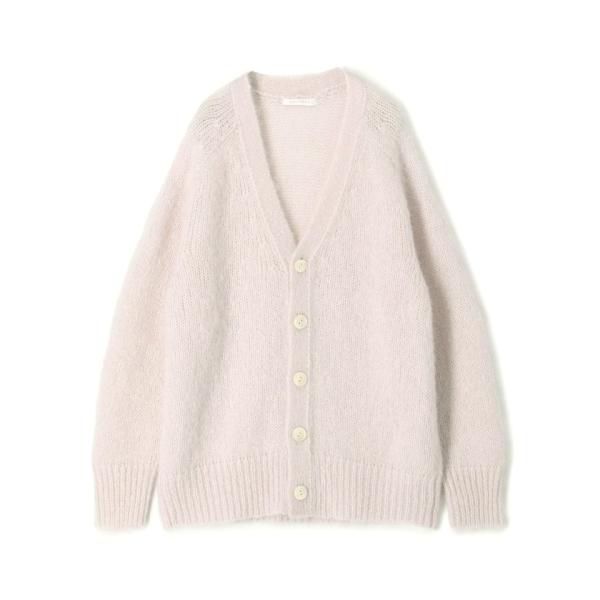 美品　GALERIE VIE キッドモヘアＶネックカーディガン　ブラック GALERIE VIE 【GALERIE VIE】キッドモヘア Vネックカーディガン