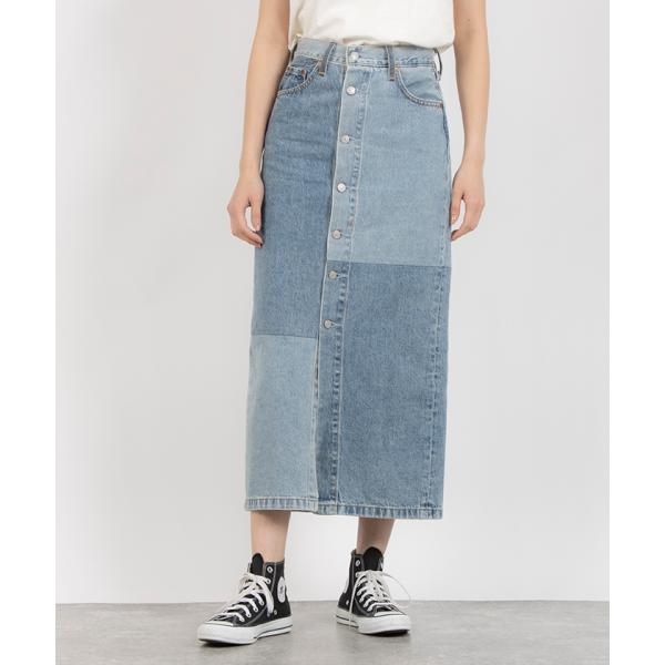 リーバイスアウトレット】リーバイス / Levi's BUTTON MIDI SKIRT