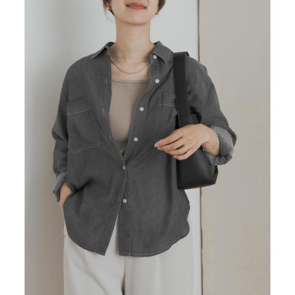 【アーバンリサーチドアーズ】『WEB先行販売』シアーデニムシャツ URBAN RESEARCH DOORS｜『WEB先行販売』シアーデニムシャツ