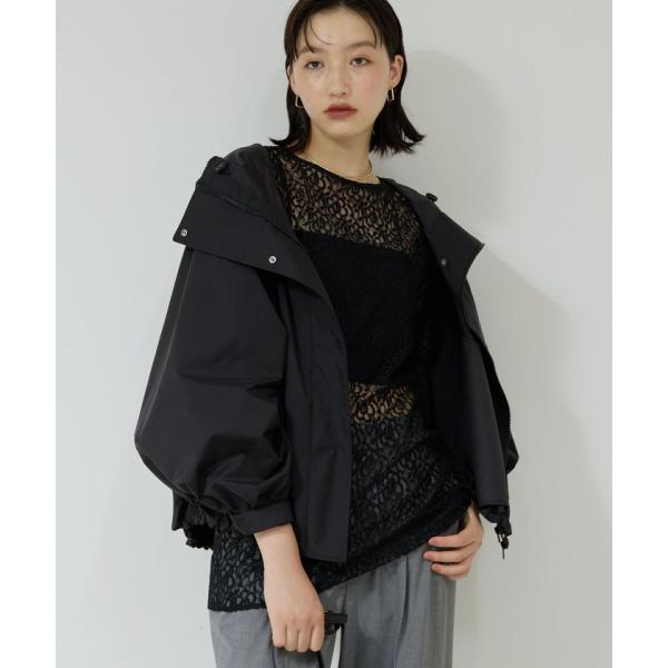 [未使用]ガリャルダガランテ　2023AW　ウォータープルーフコート　ブラック GALLARDAGALANTE（ガリャルダガランテ） 【ガリャルダガランテ