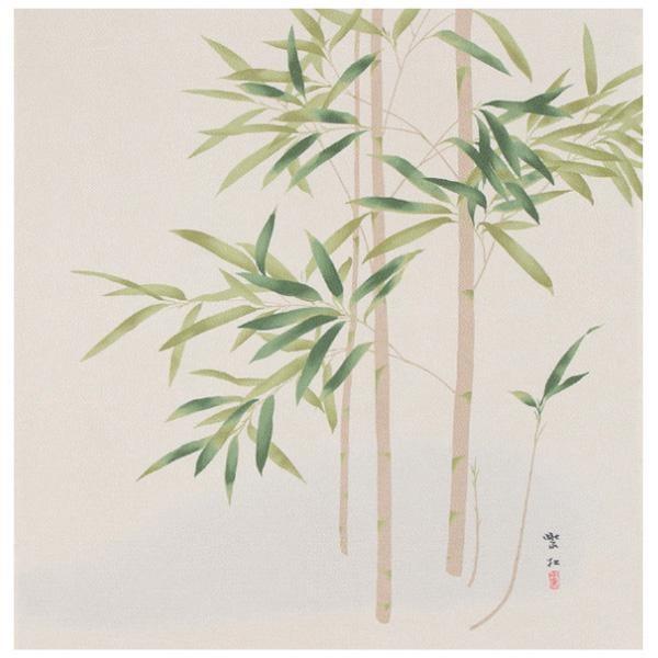 送料無料 宮井 ふろしき 名作ふろしき 絹68cm幅 今村紫紅 竹 11 4711 01 Greenterradevelopment