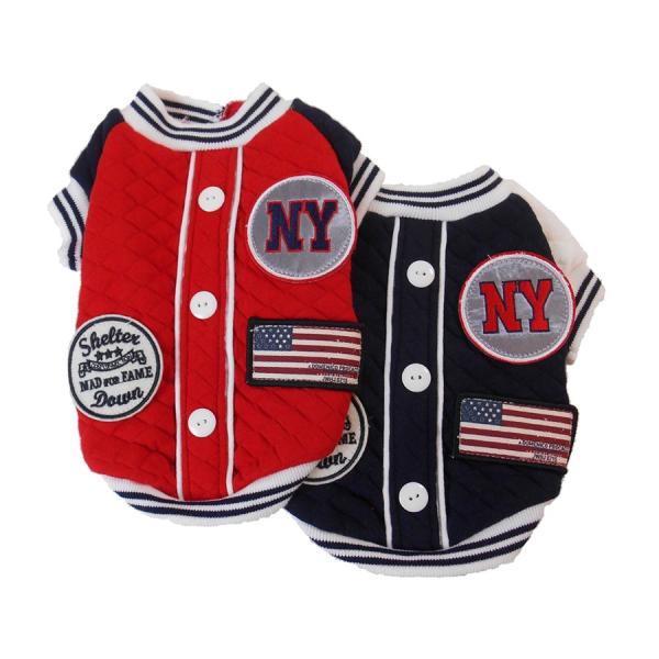 【新品正規品】MLB犬服 LとSサイズセットNEW YORK ヤンキース ペット用品 犬 新作犬服 ドッグウェア ニューヨークヤンキース