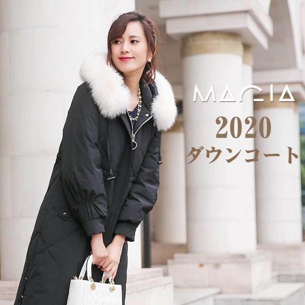 送料無料 ダウンコート ダウンジャケット レディース 大きいサイズ アウター ファー 毛皮 コート ダウン 代 30代 40代 50代 Mg106 マギアーショップ 通販 Yahoo ショッピング