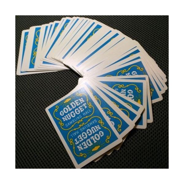 Golden Nugget Playing Cards（ゴールデンナゲットカード） 青 中古 