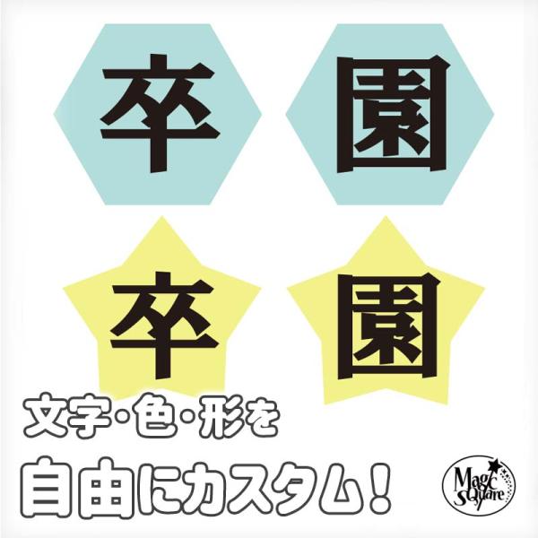 お祝い文字 オーダーページ 色と文字を自由にカスタムできる／ オーダーメイド ウォール