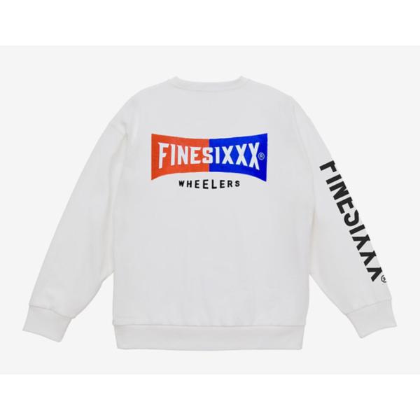 FINESIXXX ファインシックス STANDARD CREW NECK SWEAT【WHITE