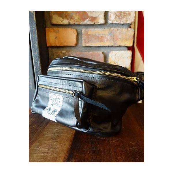 Langlitz Leathers ラングリッツ レザー ウエストバッグ Outside