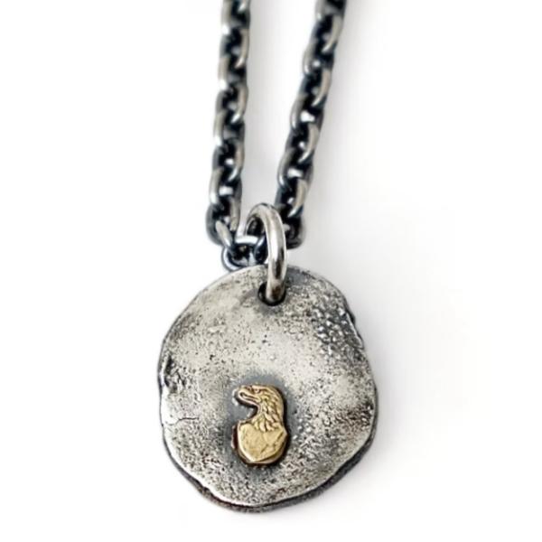 RAOING ローイング K18×SV925 Eagle Head Pendant ペンダント : MAGIC