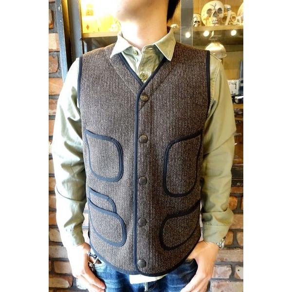SUGAR CANE シュガーケーン SC13702 BEACH CLOTH VEST [BLACK] : MAGIC 