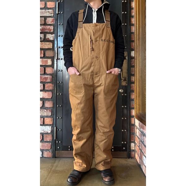 BLUCO（ブルコ） アンクラウド UNCROWD DUCK OVERALL 2015 KHAKI